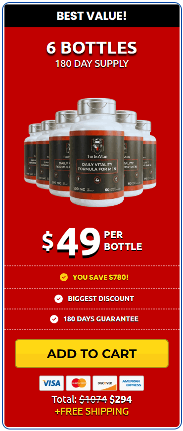 Buy TurboMan 6 Bottle